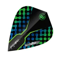 Winmau Flights Prism Zeta - Blue, Black & Green - Kite W6907.113