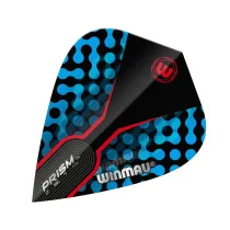 Winmau Flights Prism Zeta - Blue, Black & Red - Kite W6907.111