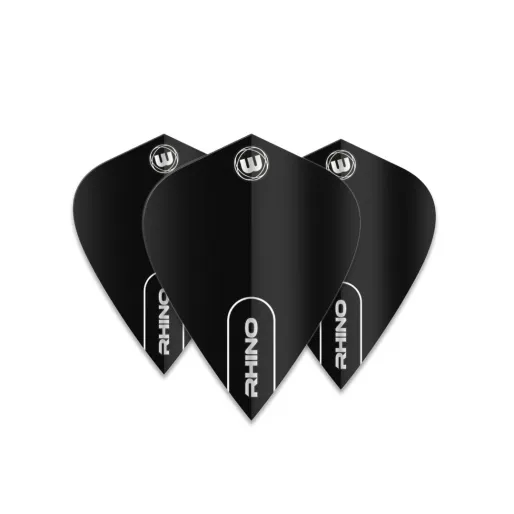 Winmau Flights Rhino - Black - Kite W6907.100
