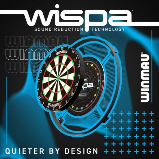 Winmau Wispa Sound Reduction System - Dartboard Schallschutz System