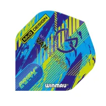 Winmau Flights Prism Delta - Michael van Gerwen - Blue & Green W6915.264