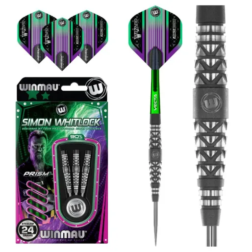 Winmau Steel Dart Simon Whitlock - 90% Tungsten - 24g