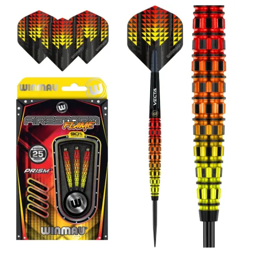 Winmau Steel Dart Firestorm Flame - 25g
