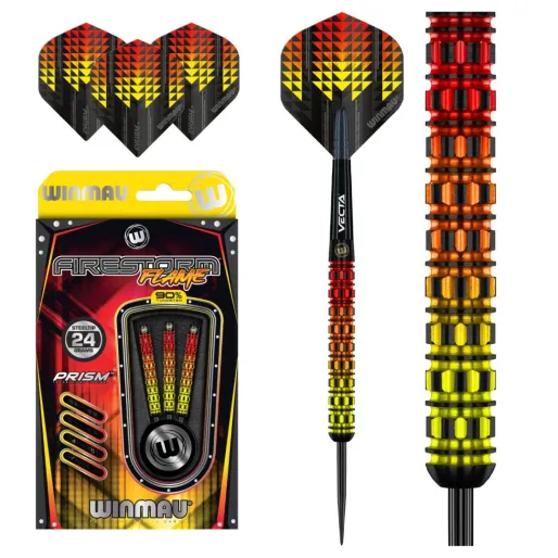 Winmau Steel Dart Firestorm Flame - 24g