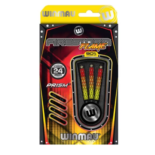 Winmau Steel Dart Firestorm Flame - 24g