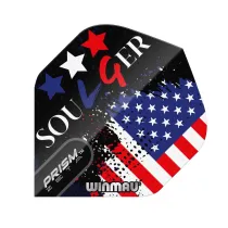 Winmau Flights Prism Zeta - Soulger Flag - USA W6915.330