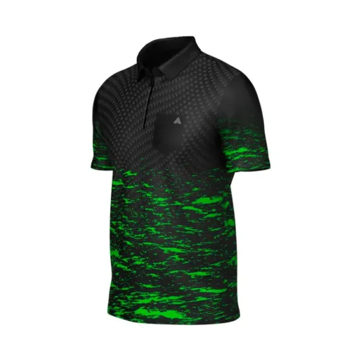 Arraz Dartshirt Lava - Black & Green - 5XL