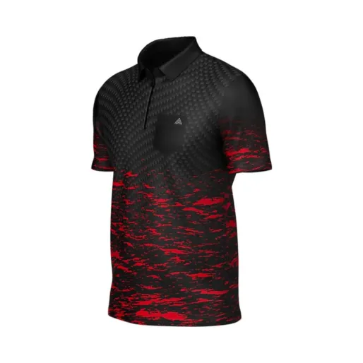Arraz Dartshirt Lava - Black & Red - XXL