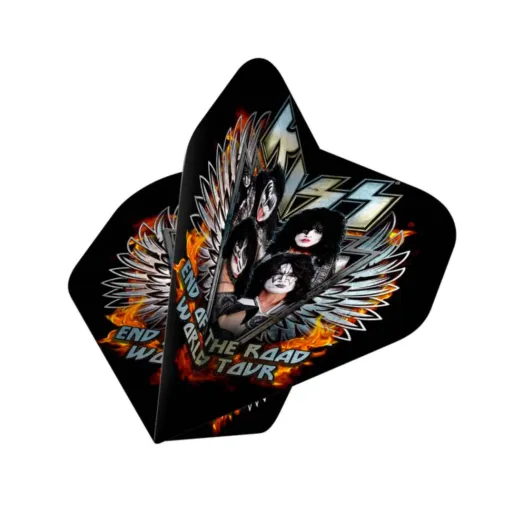 Mission Flights Kiss - Official Licensed - F5 - Black - End of the Road F4178