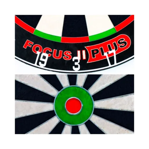 Bull's Sisal Dartboard Focus II Plus