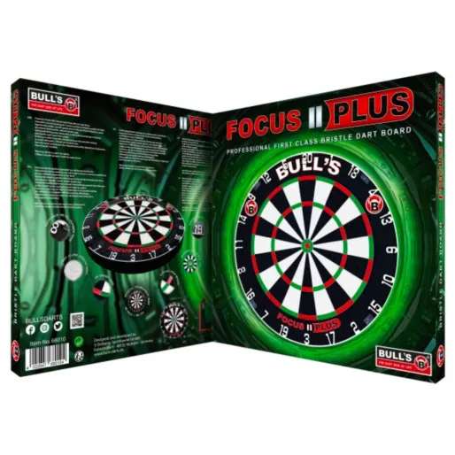 Bull's Sisal Dartboard Focus II Plus