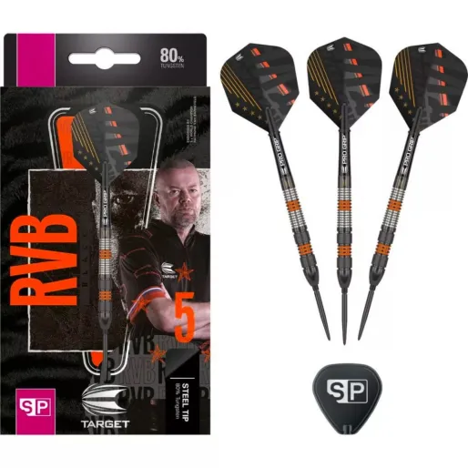 Target - darts Steel Dart Raymond van Barneveld - Black Edition - Swiss Point - 21g