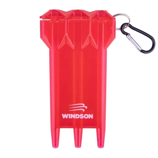 Windson Dartcase Darttasche CASEPET - Kunststoff - red