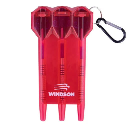 Windson Dartcase Darttasche CASEPET - Kunststoff - red