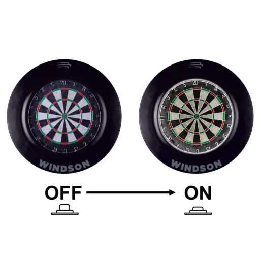 Windson Surround mit LED Beleuchtung - black