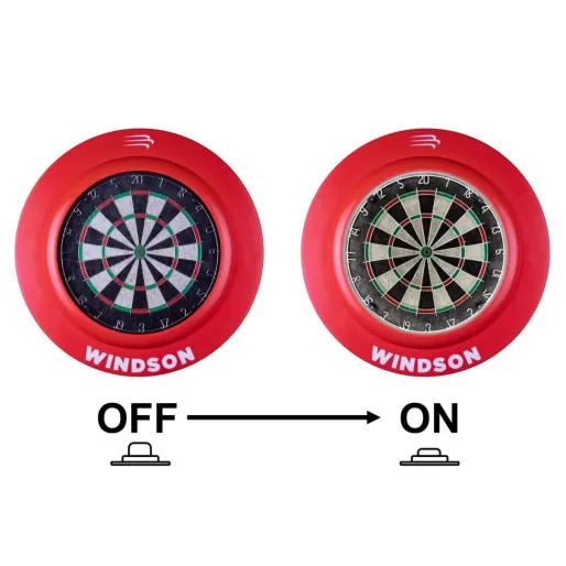 Windson Surround mit LED Beleuchtung - red