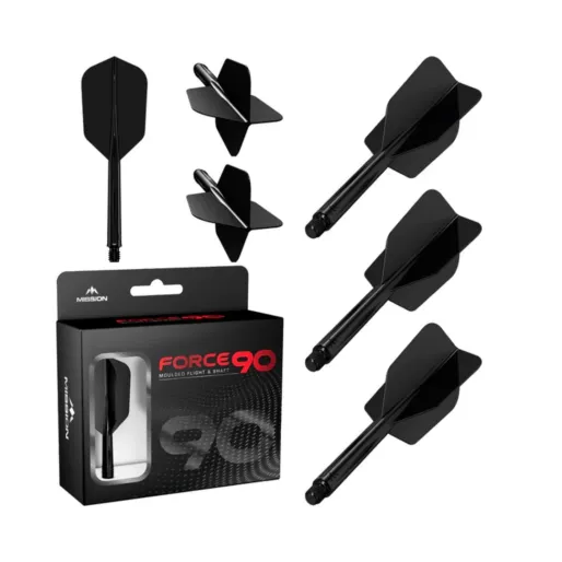 Mission Flights Force 90 - Slim - Medium - Black F4454