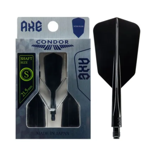 Condor Flights AXE - Slim - Wing - Medium - Black CN467