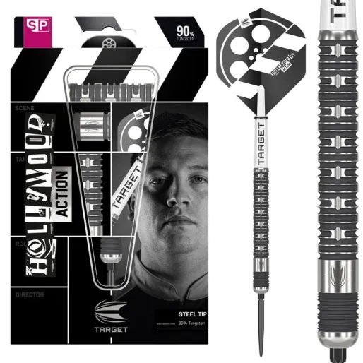 Target - darts Steeldarts Chris Dobey - Hollywood Action - Swiss Point - 22g
