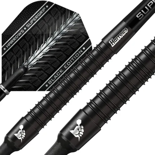 Harrows Darts Supergrip Black - 16g