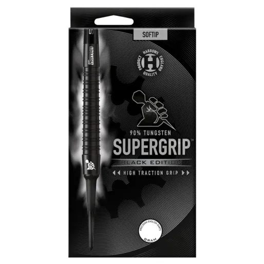 Harrows Darts Supergrip Black - 16g