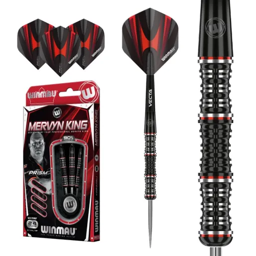 Winmau Steeldarts Mervyn King - Special Edition - 24g