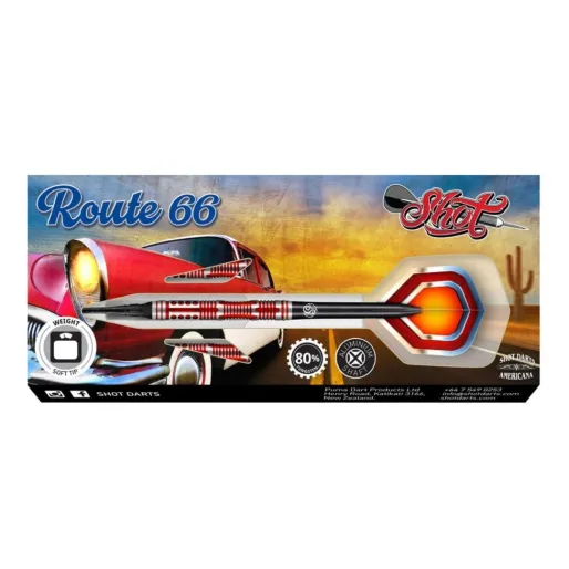 Shot Darts Americana Route 66 - 18g