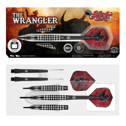 Shot Steeldarts Americana The Wrangler - 23g