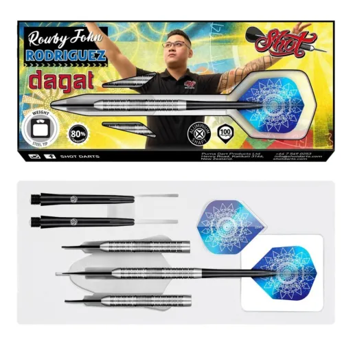Shot Steeldarts Rowby-John Rodriguez - Dagat - 25g