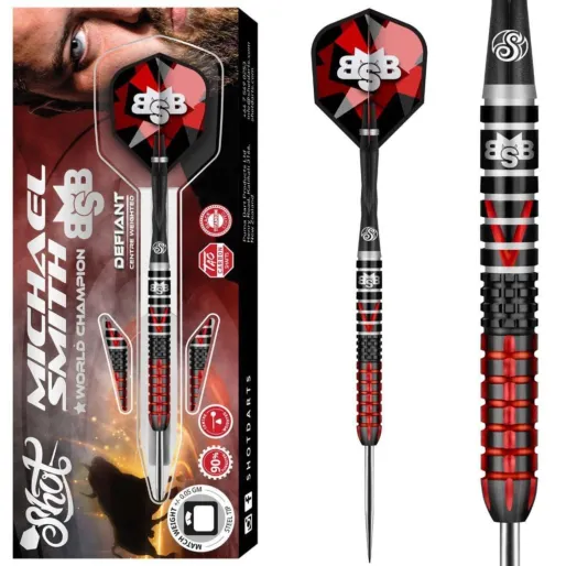 Shot Steeldarts Michael Smith - Defiant - 25g