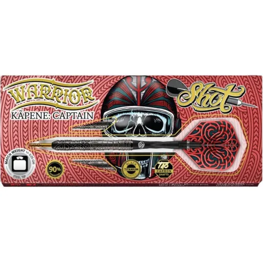 Shot Steeldarts Warrior Kapene - 22g