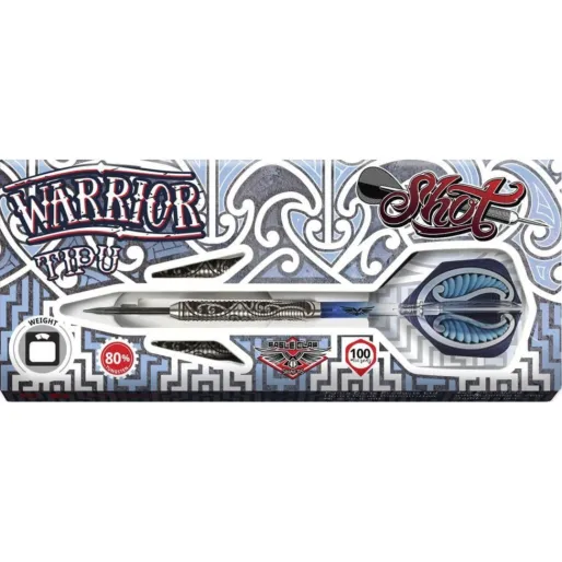 Shot Steel Darts Warrior Tipu - 23g