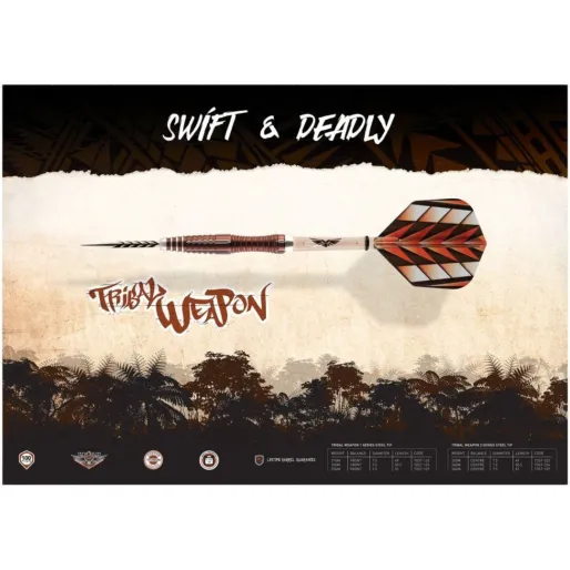 Shot Steel Darts Tribal Weapon I - 23g