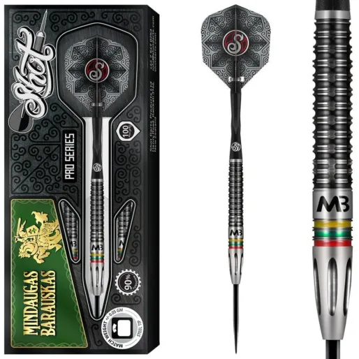 Shot Steel Darts Steel Pro Series - Mindaugas Barauskas - 25g