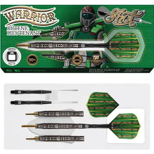 Shot Steel Darts Warrior Rutene - 24g