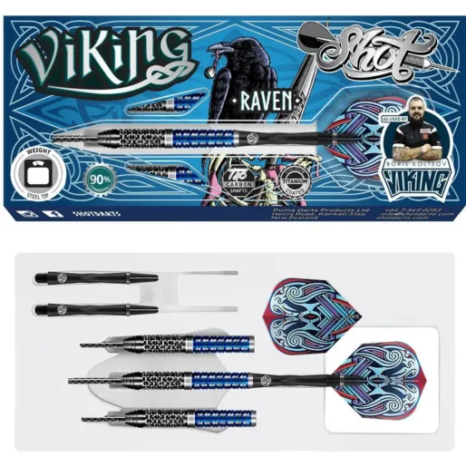 Shot Steel Dart Viking - Raven - 25g