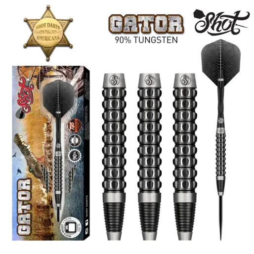 Shot Steel Dart Americana Gator - 23g