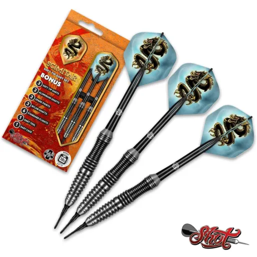 Shot Darts Value Range - Scimitar - 18g