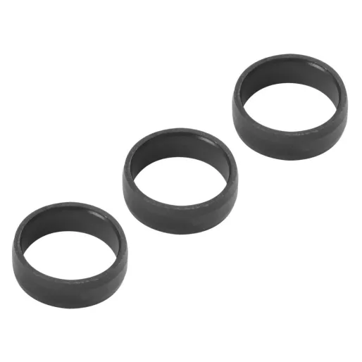 Target - darts Slot Lock Rings - Schaftringe - 3 Stück - black