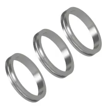 Target - darts Pro Grip Rings - Schaftringe - 3 Stück - silver