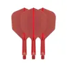 Target - darts Flights K-Flex - No6 - Short - Red TRG410010