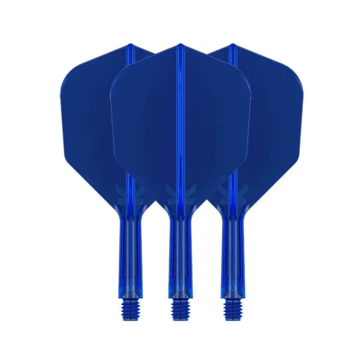 Target - darts Flights K-Flex - No6 - Short - Blue TRG410016