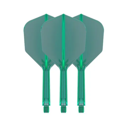 Target - darts Flights K-Flex - No6 - Midi - Green TRG410014