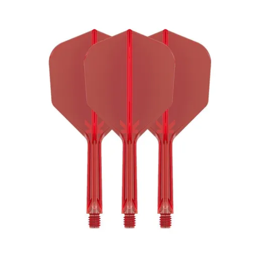 Target - darts Flights K-Flex - No6 - Midi - Red TRG410011