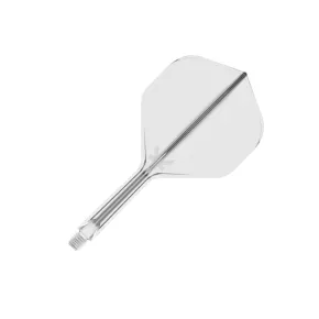 Target - darts Flights K-Flex - No2 - Midi - Clear TRG410026