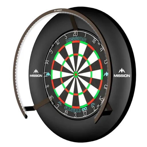 Mission Torus 270 Light - Beleuchtung für Sisal Dartboard - Bronze