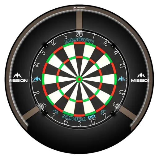 Mission Torus 270 Light - Beleuchtung für Sisal Dartboard - Bronze