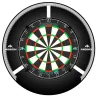 Mission Torus 270 Light - Beleuchtung für Sisal Dartboard - Silver