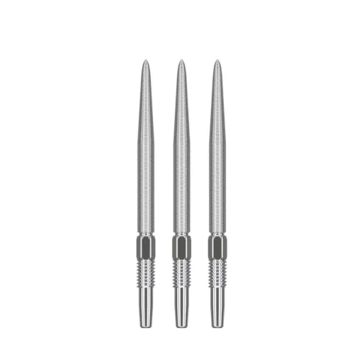 Target - darts Steel Tips - Swiss Points Nano Grip - Silver - 26 mm