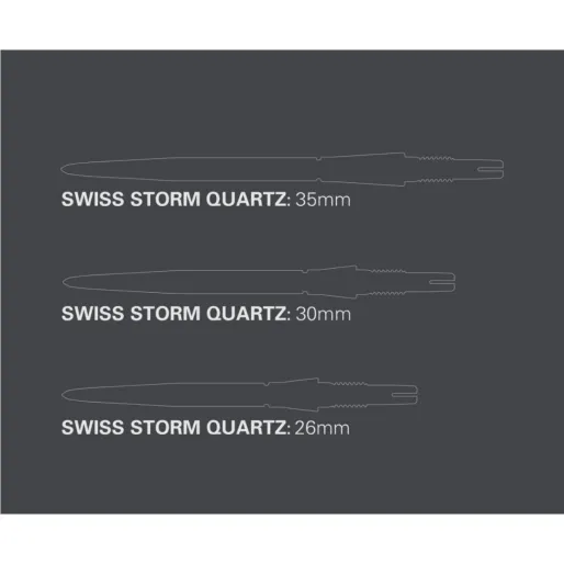 Target - darts Steel Tips - Swiss Points - Storm Quartz - Black - 35 mm